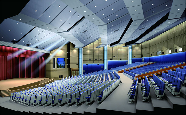 Pourquoi Harbin Lecture Hall a-t-il choisi d'utiliser le revêtement mural en aluminium?