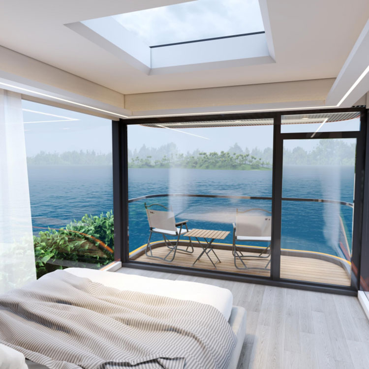 Comment fonctionne une maison d'hôtel mobile dans des projets d'hébergement réels ?